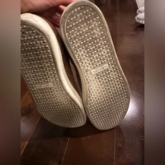 Tom Ford Brown Leather Sneakers sz.12 - Picture 12 of 13